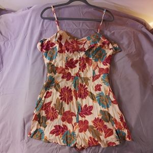 Forever 21 Short Floral Romper